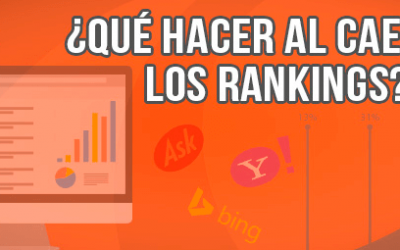 ¿Qué debes hacer al caer en el ranking de Google?