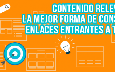 A mayor contenido de calidad mayor cantidad de enlaces entrantes