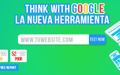 Test my site, think with Google, la nueva herramienta que evalúa el funcionamiento de los portales